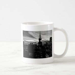 Black & White New York City Midtown Coffee Mug