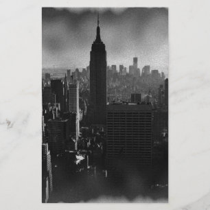 Black & White New York City Stationery