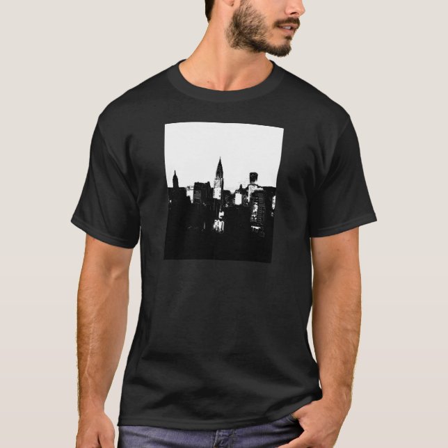 Black & White New York City T-Shirt (Front)