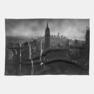 Black & White New York City Tea Towel