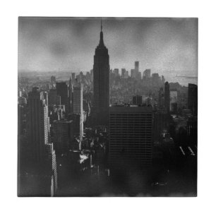 Black & White New York City Tile