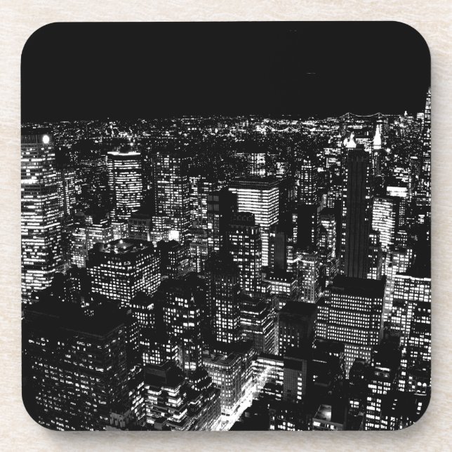 Black & White New York Coaster (Front)