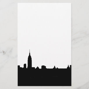 Black & White New York Silhouette