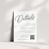 Black & White Oversized Script All-in-One Details