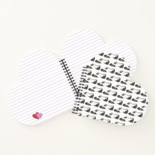 Black White Oxford Dance Shoe Tapdance Tap Teacher Notebook