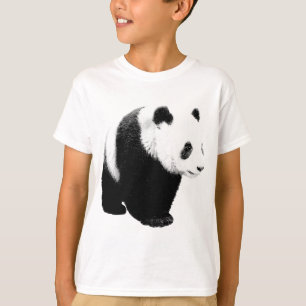 Black & White Panda T-Shirt