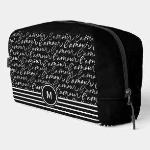 Black & White 'Paris dreaming' Dopp Kit