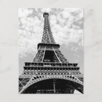 Black & White Paris Eiffel Tower