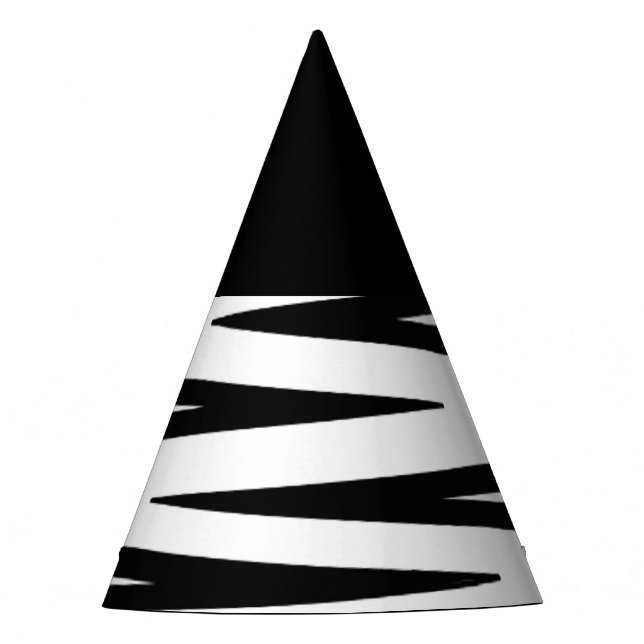 Black & White Party Hats (Front)