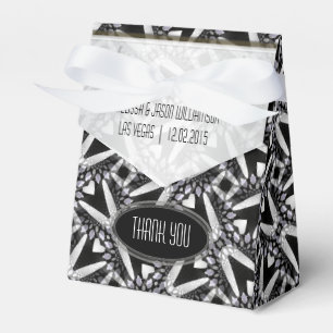 Black+White Pattern Favour box   Modern Tribal