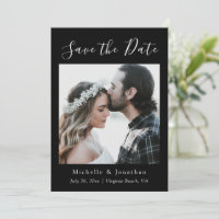 Black & White Photo Bible Verse Christian Wedding