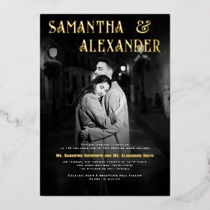 Black & White Photo Catholic Nuptial Mass Wedding