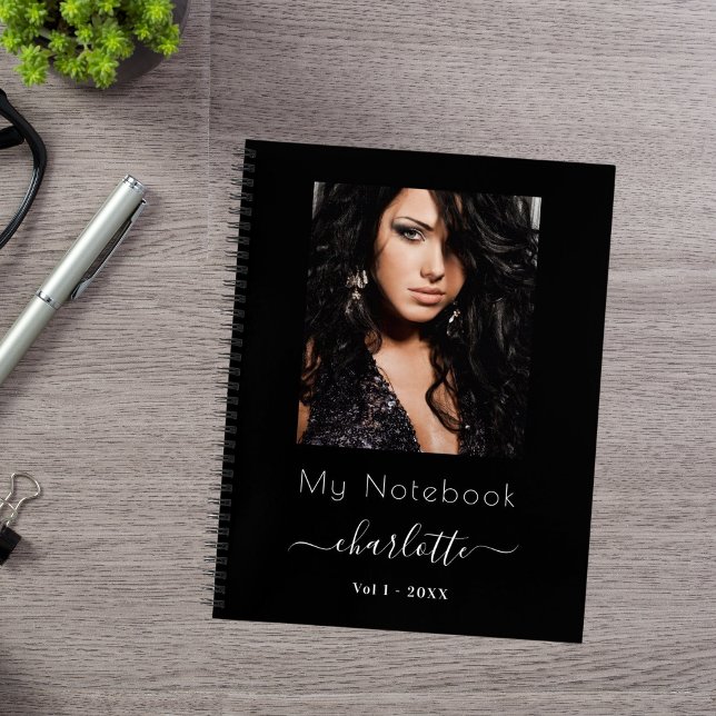 Black white photo script notebook (Creator Uploaded)