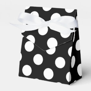 Black & White Polka Dots Birthday Party Favour Box