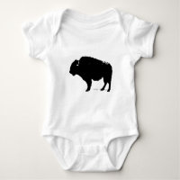 Black & White Pop Art Buffalo Bison