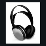 Black White Pop Art Headphone Poster<br><div class="desc">Hip Hop,  R&B,  Rock,  Heavy Metal,  Techno,  Punk,  Rap,  Classic,  African American,  Jazz... . We love music,  we love listening cds,  radio. Enjoying watching video clibs,  mixes,  remixes,  covers.</div>
