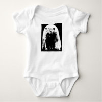 Black & White Pop Art Polar Bear