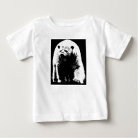 Black & White Pop Art Polar Bear