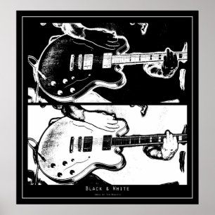 Black & White Poster