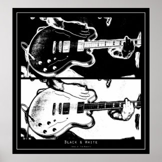 Black & White Poster