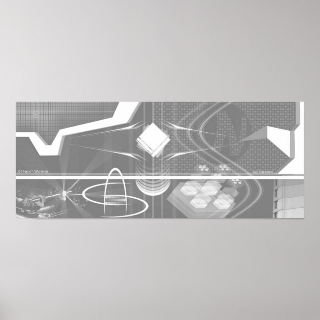 Black & White Poster (Front)