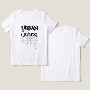 BLACK WHITE QUEEN RARE DIAMOND WOMEN'S Tri-Blend SHIRT