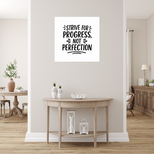 Black white quote motivational  poster (Creator Uploaded)