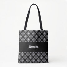 Black & white, Shoulder Tote