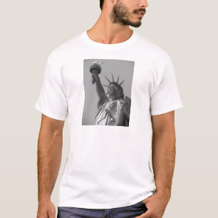 Black & White Statue of Liberty New York City T-Shirt