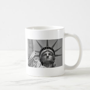 Black & White Statue of Liberty New York Coffee Mug