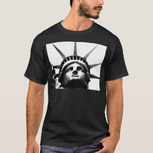 Black & White Statue of Liberty T-Shirt