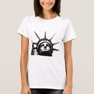 Black & White Statue of Liberty T-Shirt