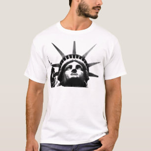 Black & White Statue of Liberty T-Shirt