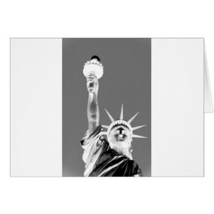 Black & White Statueof Liberty New York City