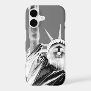 Black & White Statueof Liberty New York City