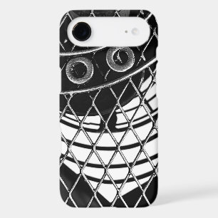 Black White Steampunk Abstract Geometric Design