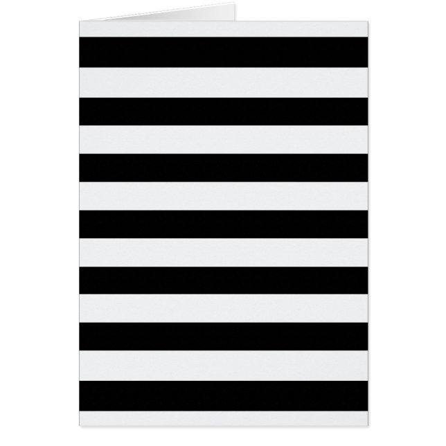 “black & white stripe.” 5x7 (Front)