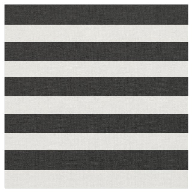 Black & White Stripe Fabric (Close Up)