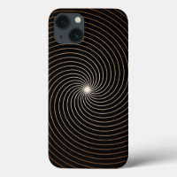 Black & White Swirl w/Tan Gradation