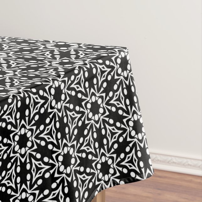 Black & White Tablecloth (In Situ)