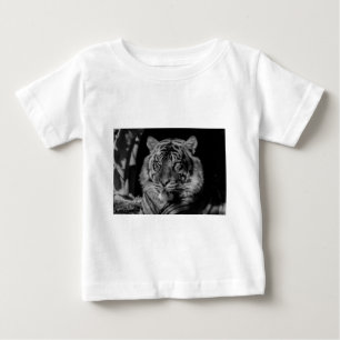 Black & White Tiger Baby T-Shirt