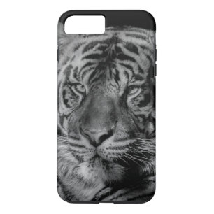 Black & White Tiger iPhone 8 Plus/7 Plus Case