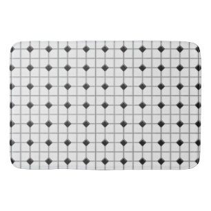 Black & White "Tile Look" Mat