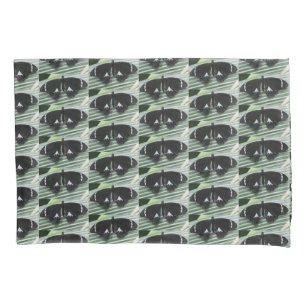 Black & White Tropical Butterfly Pillowcase