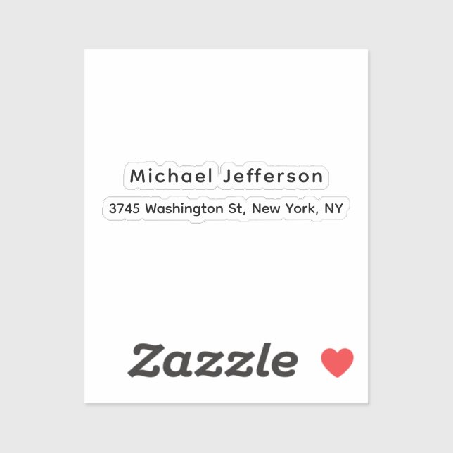 Black White Unique Classical Elegant Plain (Sheet)