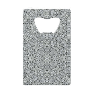 Black & White Vintage Fractal Kaleidoscope