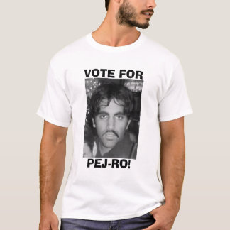 Black & White Vote for Pej-ro T-Shirt
