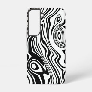Black White Waves Samsung Galaxy Cese Your Colours Samsung Galaxy Case