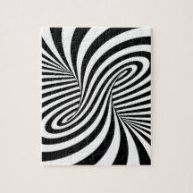 BLACK WHITE ZEBRA SWIRLS PATTERNS OPTICAL ILLUSION