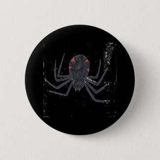 Black Widow 6 Cm Round Badge
